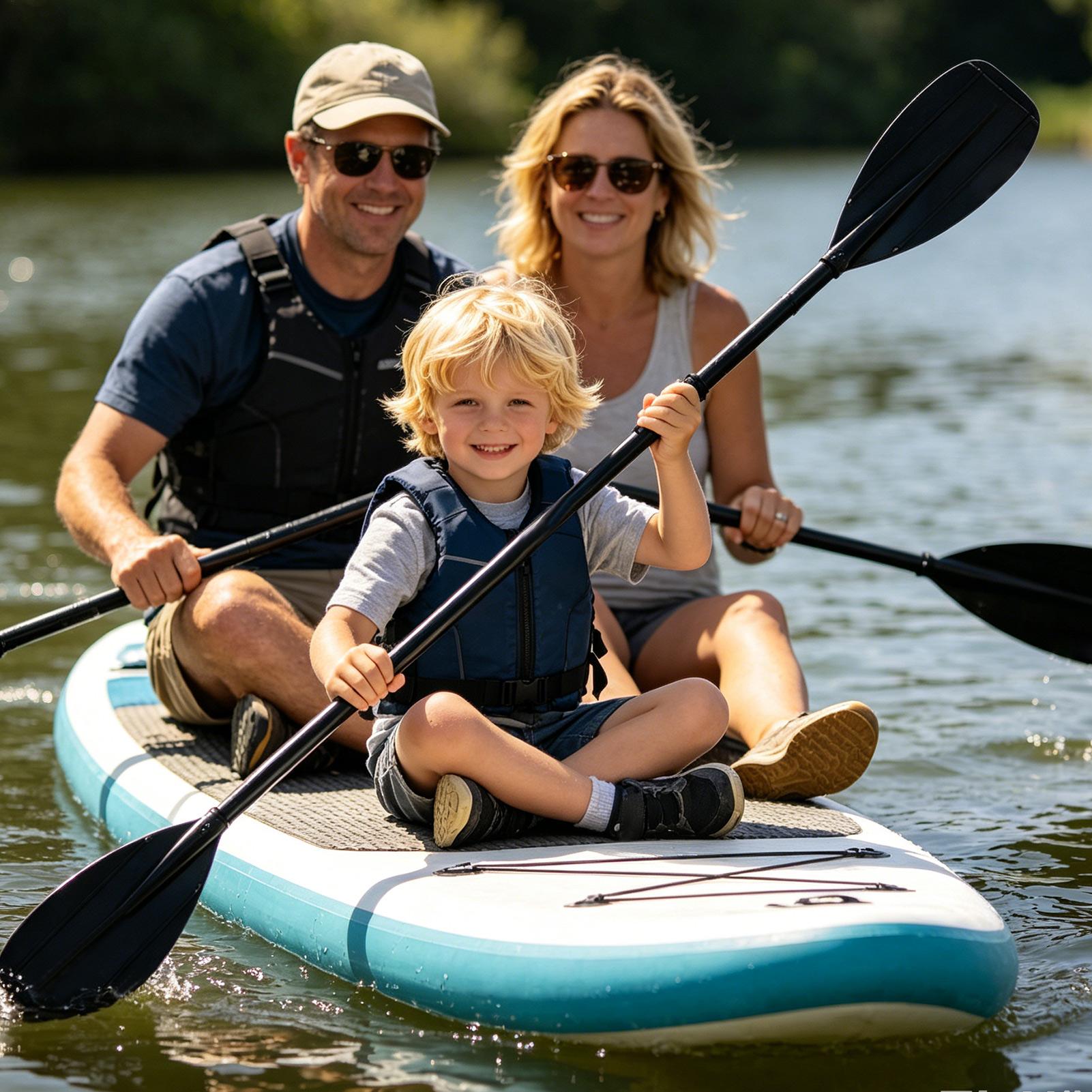 Carbon Fiber Paddle 2 Section  - Fishing Kayak Paddle review and price