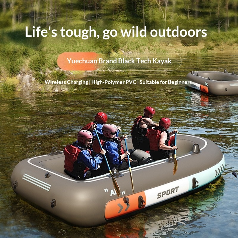 Inflatable Tandem Fishing Kaya - Fishing Kayak Inflatable review and price