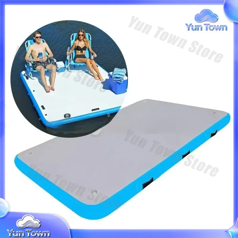 Inflatable Floating Island for - Fishing Kayak Inflatable review and price