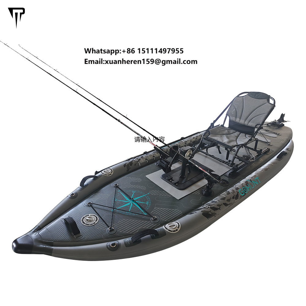 JTRDA 2024 New Inflatable Kaya - Fishing Kayak Pedal Drive review and price
